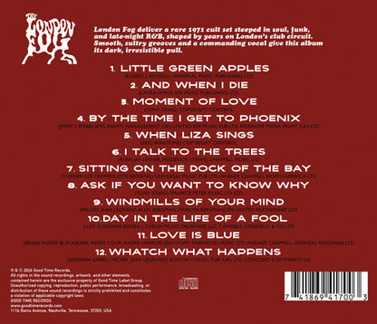 London Fog - (PRESALE 6/5/26) The London Fog (MANUFACTURED ON DEMAND CD) | Mint (M) Mint (M) - FUNK/SOUL *NEW/COLOR*