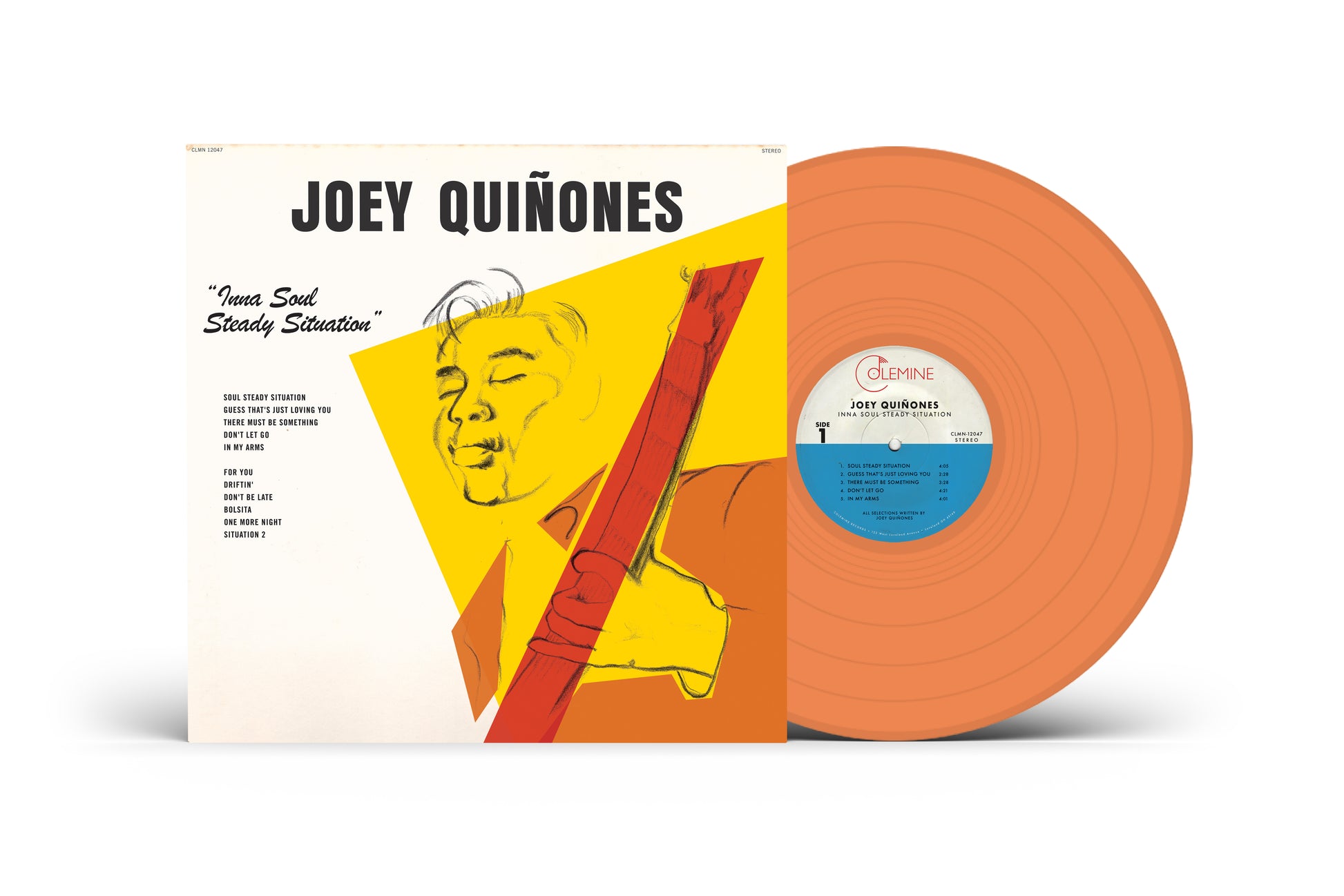 Joey Quiñones - (PRESALE 5/29/26) Inna Soul Steady Situation (OPAQUE ORANGE VINYL) | Mint (M) Mint (M) - FUNK/SOUL *NEW/COLOR*