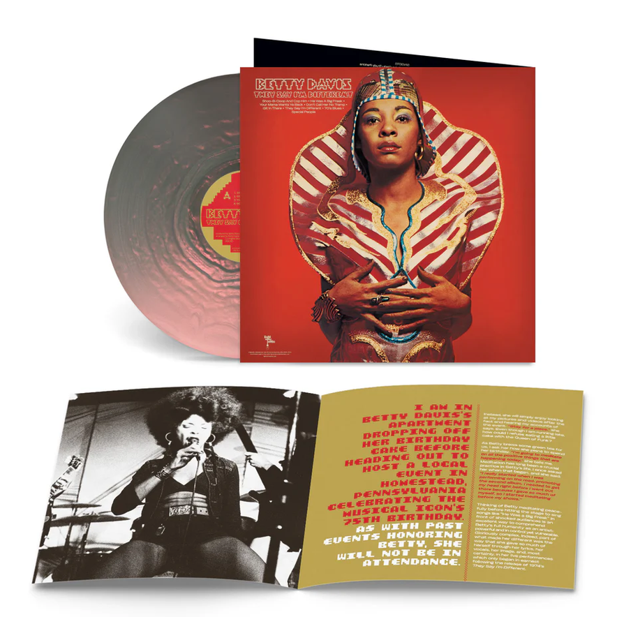 Betty Davis - (PRESALE 7/10/26) They Say I'm Different (BOOKLET COLORED VINYL) | - FUNK/SOUL *NEW/COLOR*