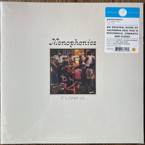 Monophonics - It's Only Us (Butterscotch Swirl Vinyl LP Colemine Records – CLMN 12032 2023) | - FUNK/SOUL *NEW/COLOR*
