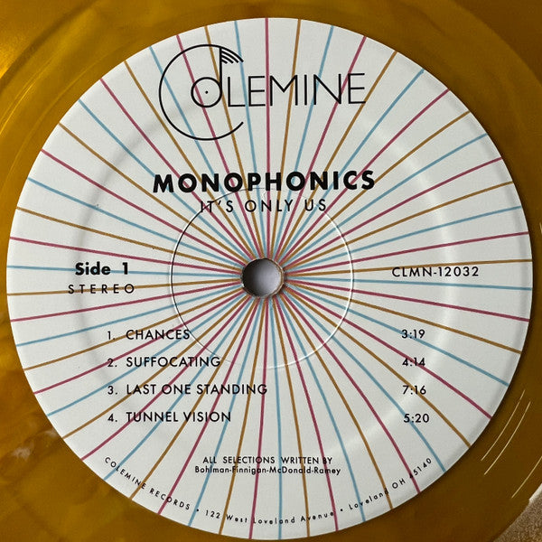 Monophonics - It's Only Us (Butterscotch Swirl Vinyl LP Colemine Records – CLMN 12032 2023) | - FUNK/SOUL *NEW/COLOR*