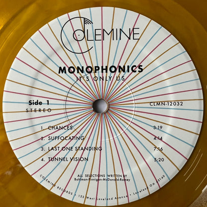 Monophonics - It's Only Us (Butterscotch Swirl Vinyl LP Colemine Records – CLMN 12032 2023) | - FUNK/SOUL *NEW/COLOR*