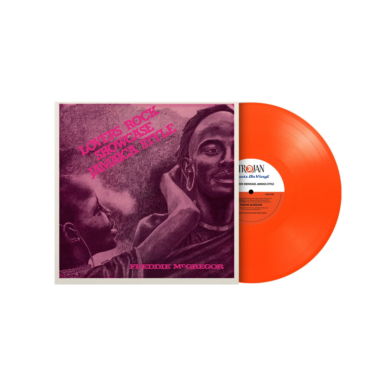 Freddie McGregor - (PRESALE 9/18/26) Lovers Rock Showcase Jamaica Style (MOV ORANGE VINYL LP) | NEW - FUNK/SOUL *NEW/COLOR*