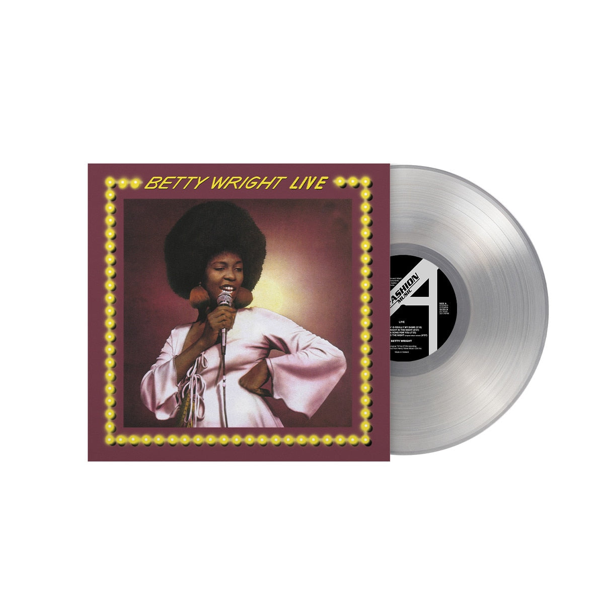 Betty Wright - (PRESALE 10/2/26) Betty Wright Live! (MOV CRYSTAL CLEAR VINYL LP) | NEW - FUNK/SOUL *NEW/COLOR*