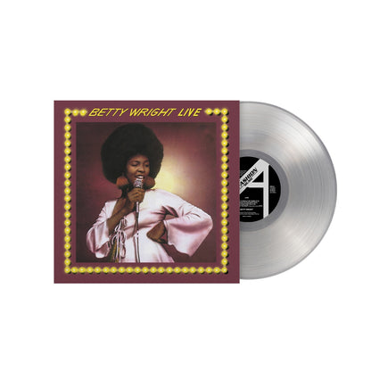 Betty Wright - (PRESALE 10/2/26) Betty Wright Live! (MOV CRYSTAL CLEAR VINYL LP) | NEW - FUNK/SOUL *NEW/COLOR*