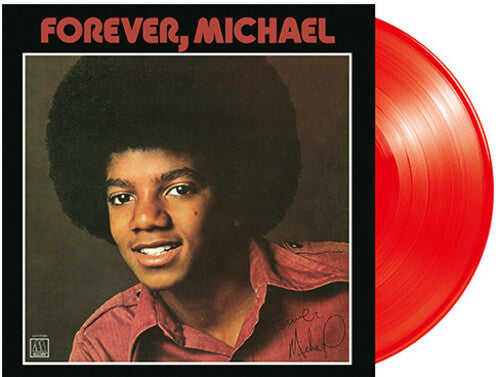 Michael Jackson - (PRESALE 6/19/26) Forever, Michael (CLEAR RED VINYL) | Mint (M) Mint (M) - FUNK/SOUL *NEW/COLOR*