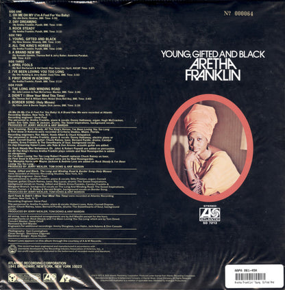 Aretha Franklin - Young, Gifted And Black (VINYL 2xLP Atlantic SD 7213) | - FUNK/SOUL *NEW*
