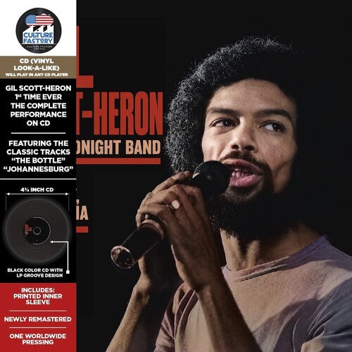 Gil Scott-Heron & The Midnight Band - (PRESALE 11/13/26) Live at Berkeley '78 (DLX LTD MINISLEEVE CD) | NEW - FUNK/SOUL *NEW*