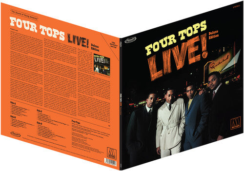 The Four Tops - (PRESALE 7/24/26) Four Tops Live! - The Complete Performance (2xVINYL) | Mint (M) Mint (M) - FUNK/SOUL *NEW*