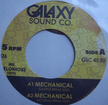 Mr. Thelonious - Mechanical (7" VINYL) | - FUNK/SOUL *NEW*