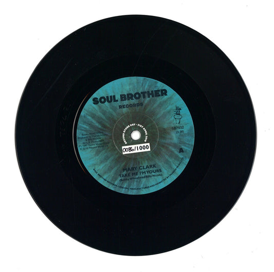Mary Clark - Take Me I'm Yours / You Got Your Hold On Me (VINYL 7" Soul Brother Records SB7032) | NEW Mint (M) Mint (M) - FUNK/SOUL *NEW*