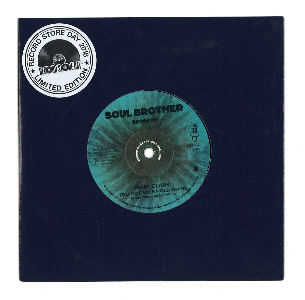 Mary Clark - Take Me I'm Yours / You Got Your Hold On Me (VINYL 7" Soul Brother Records SB7032) | NEW Mint (M) Mint (M) - FUNK/SOUL *NEW*