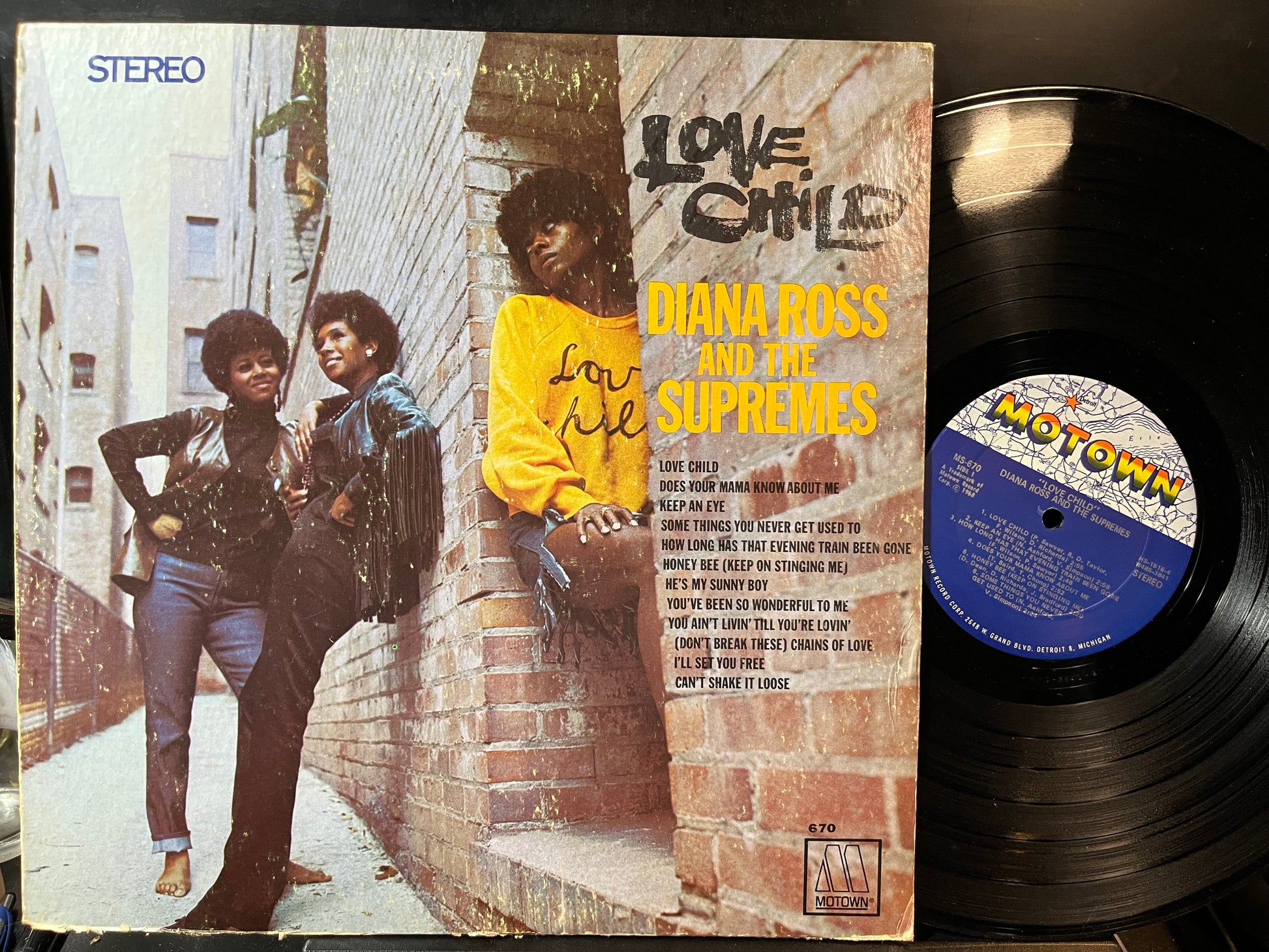 Diana Ross And The Supremes - Love Child (VINYL LP) | Near Mint- (NM-) Excellent (EX) - FUNK/SOUL / USED *NEAR MINT-*