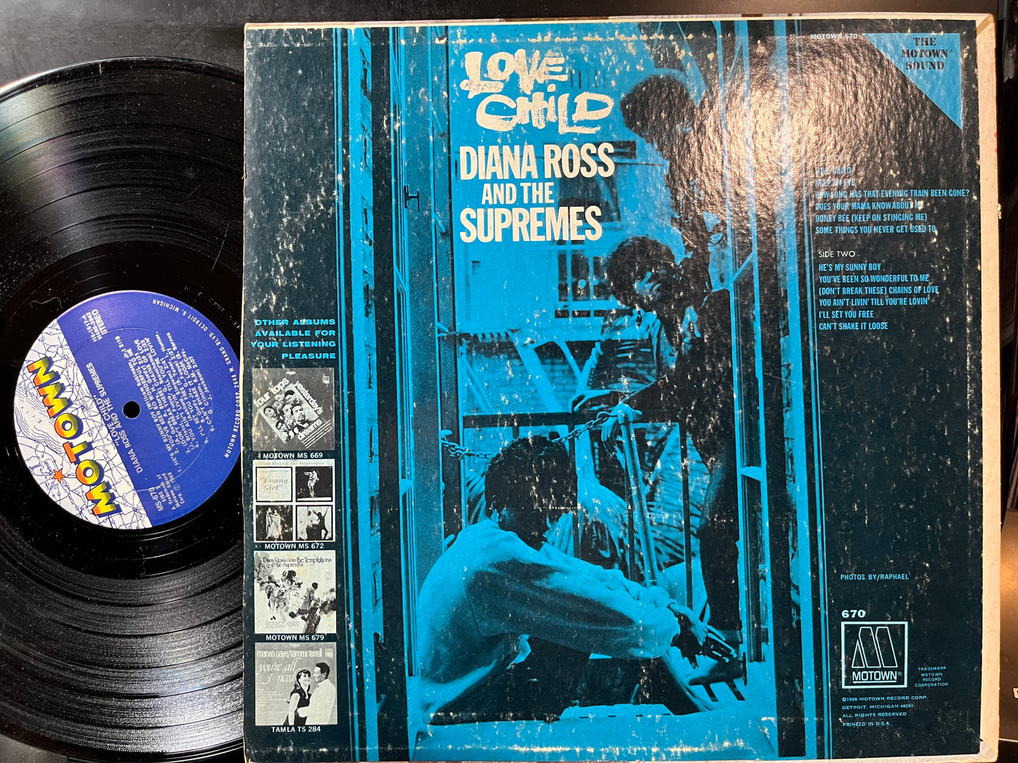 Diana Ross And The Supremes - Love Child (VINYL LP) | Near Mint- (NM-) Excellent (EX) - FUNK/SOUL / USED *NEAR MINT-*