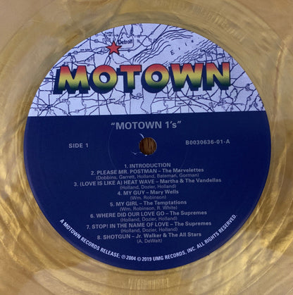 Various - Motown 1*s (GOLD VINYL 2xLP) | USED Near Mint (NM or M-) Near Mint (NM or M-) - FUNK/SOUL / USED *NEAR MINT*