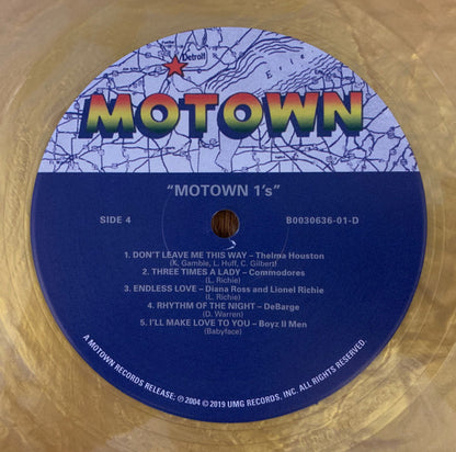 Various - Motown 1*s (GOLD VINYL 2xLP) | USED Near Mint (NM or M-) Near Mint (NM or M-) - FUNK/SOUL / USED *NEAR MINT*