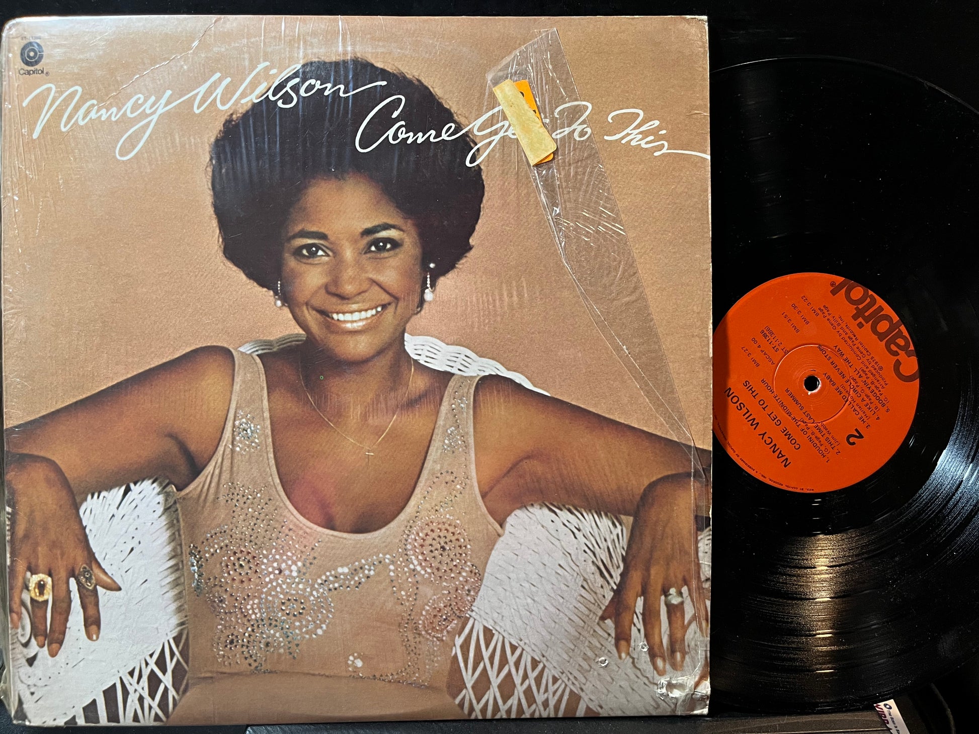 Nancy Wilson - Come Get To This (VINYL LP Capitol ST-11386 1975) | Near Mint (NM) Excellent+ (EX+) - FUNK/SOUL / USED *NEAR MINT*