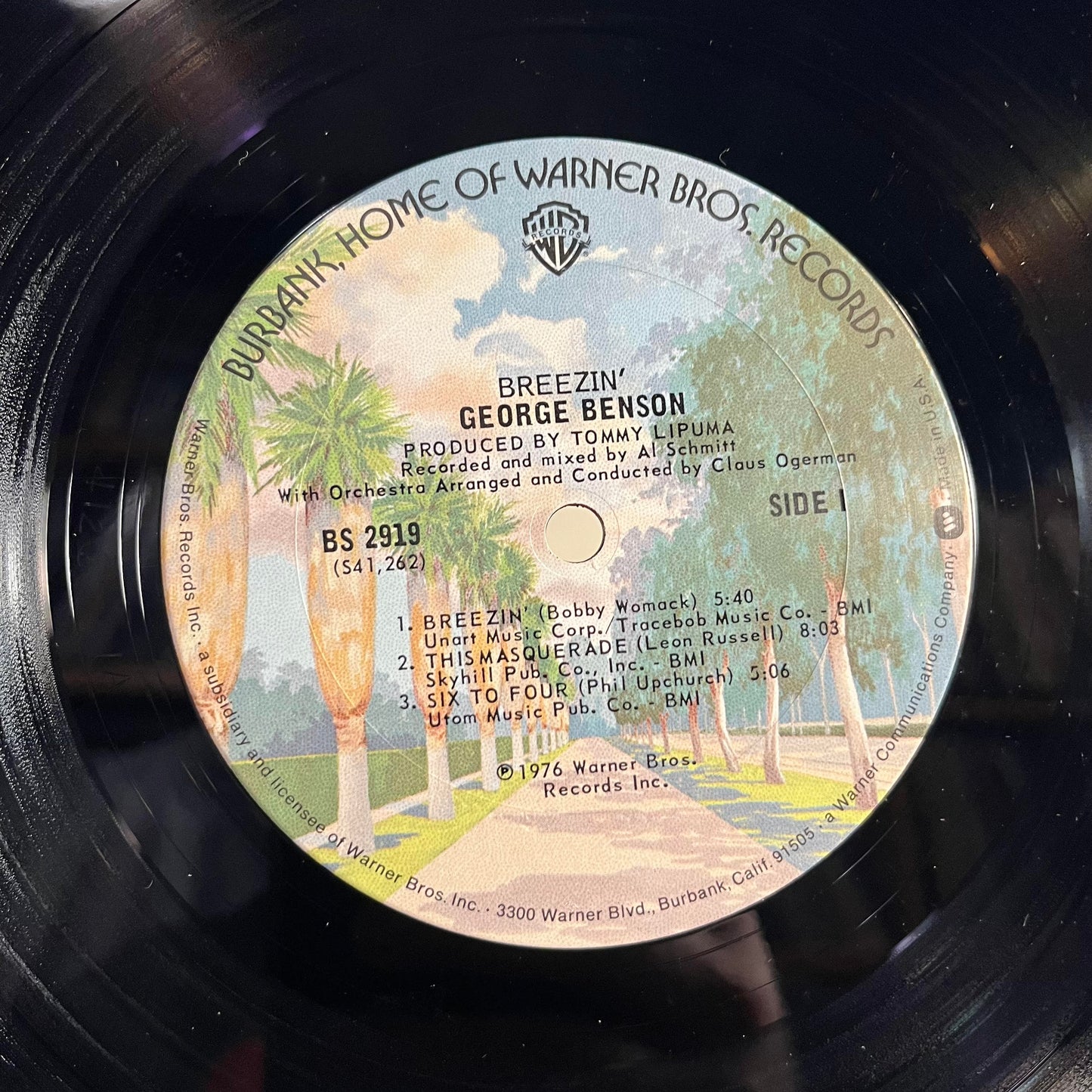 George Benson - Breezin' *PITMAN* | Excellent (EX) - FUNK / USED *EXCELLENT+*