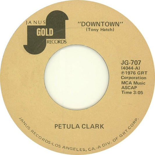 Minnie Ripperton / Petula Clark - Les Fleur / Downtown | Excellent (EX) Generic - FUNK / USED *EXCELLENT+*