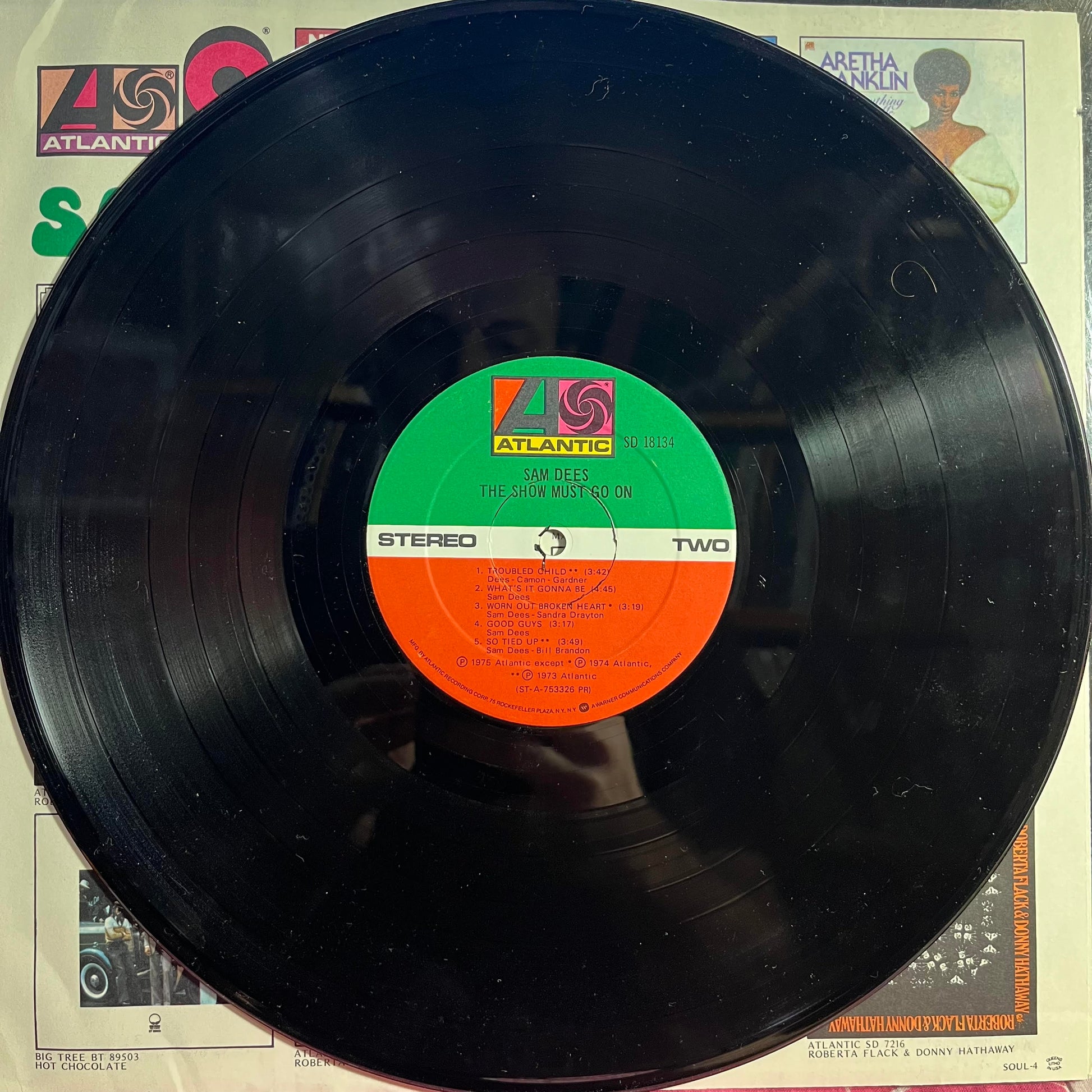 Sam Dees - The Show Must Go On *PRESSWELL/SHRINK* | Excellent (EX) Excellent (EX) - FUNK / USED *EXCELLENT+*