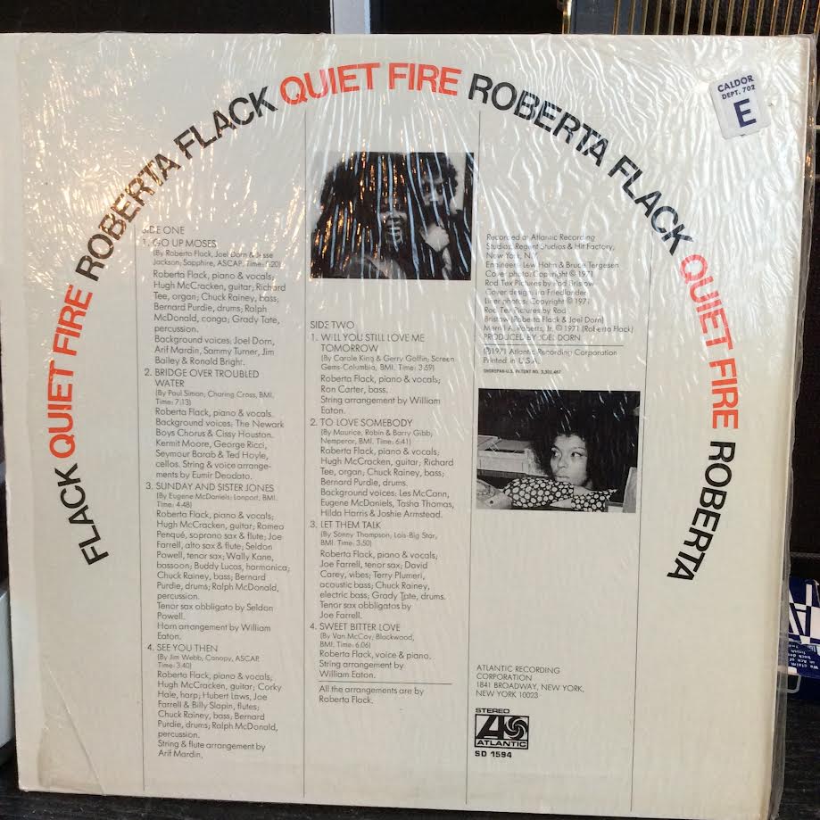 Quiet Fire (VINYL) | Excellent+ (EX+) Near Mint (NM) - FUNK / USED *EXCELLENT+*