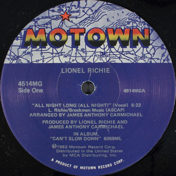 All Night Long (All Night) (12" VINYL) | Excellent+ (EX+) Excellent+ (EX+) - FUNK / USED *EXCELLENT+*