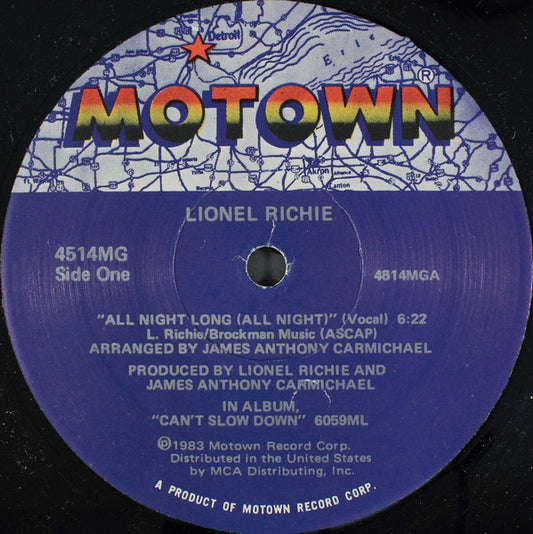 All Night Long (All Night) (12" VINYL) | Excellent+ (EX+) Excellent+ (EX+) - FUNK / USED *EXCELLENT+*