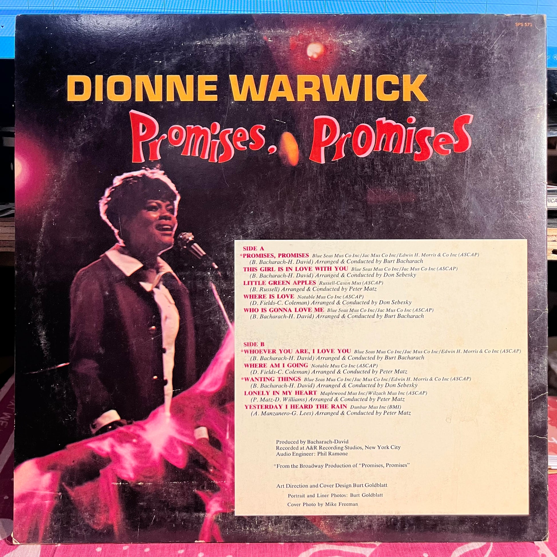 Dionne Warwick - Promises, Promises | Excellent+ (EX+) Very Good Plus (VG+) - FUNK / USED *EXCELLENT+*