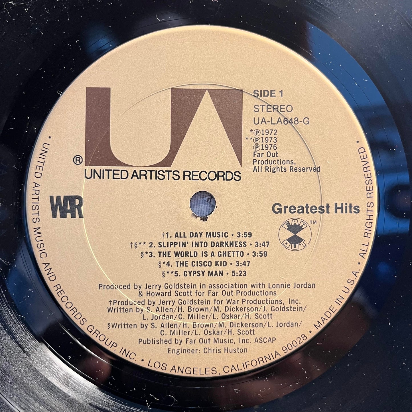 War - Greatest Hits *SHRINK* | Excellent (EX) Near Mint (NM) - FUNK / USED *EXCELLENT+*