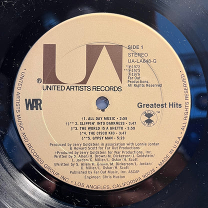 War - Greatest Hits *SHRINK* | Excellent (EX) Near Mint (NM) - FUNK / USED *EXCELLENT+*