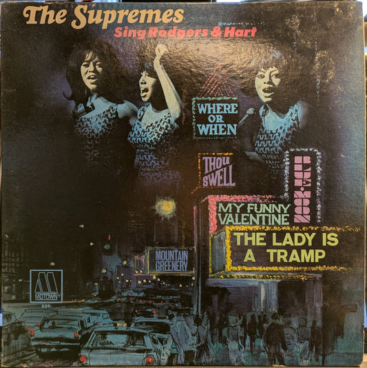 The Supremes Sing Rodgers & Hart (VINYL) | Excellent+ (EX+) Excellent (EX) - FUNK / USED *EXCELLENT+*