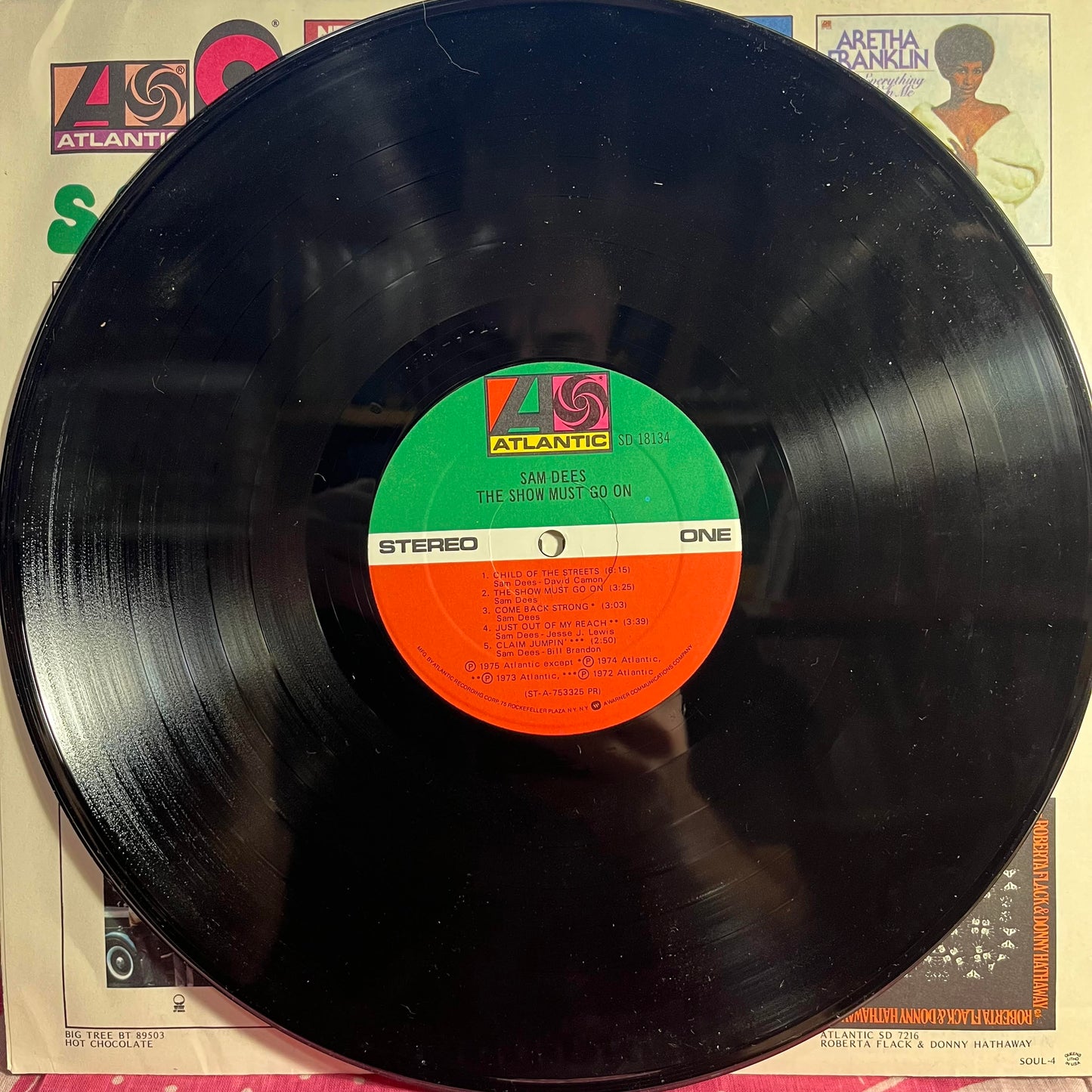 Sam Dees - The Show Must Go On *PRESSWELL/SHRINK* | Excellent (EX) Excellent (EX) - FUNK / USED *EXCELLENT+*