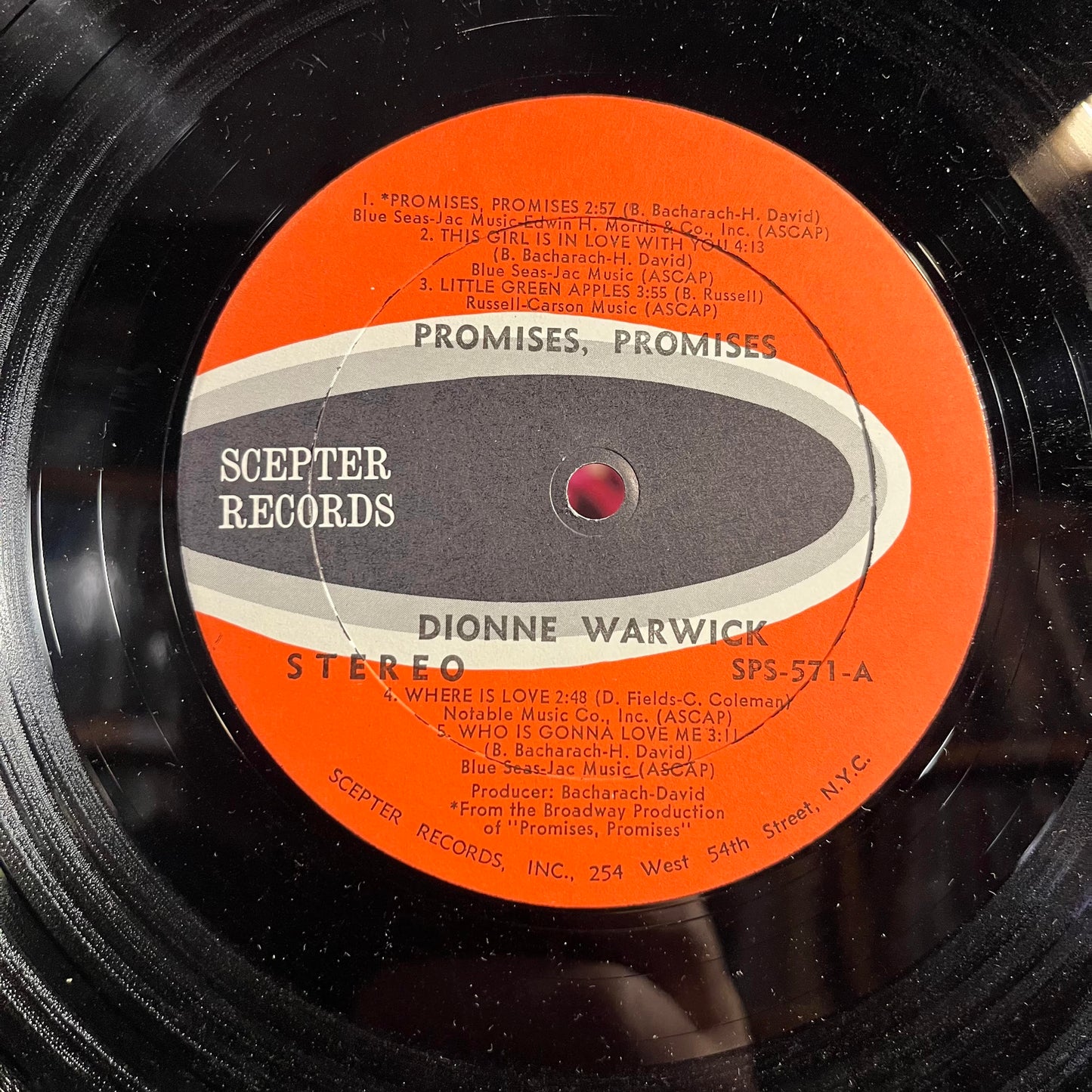 Dionne Warwick - Promises, Promises | Excellent+ (EX+) Very Good Plus (VG+) - FUNK / USED *EXCELLENT+*