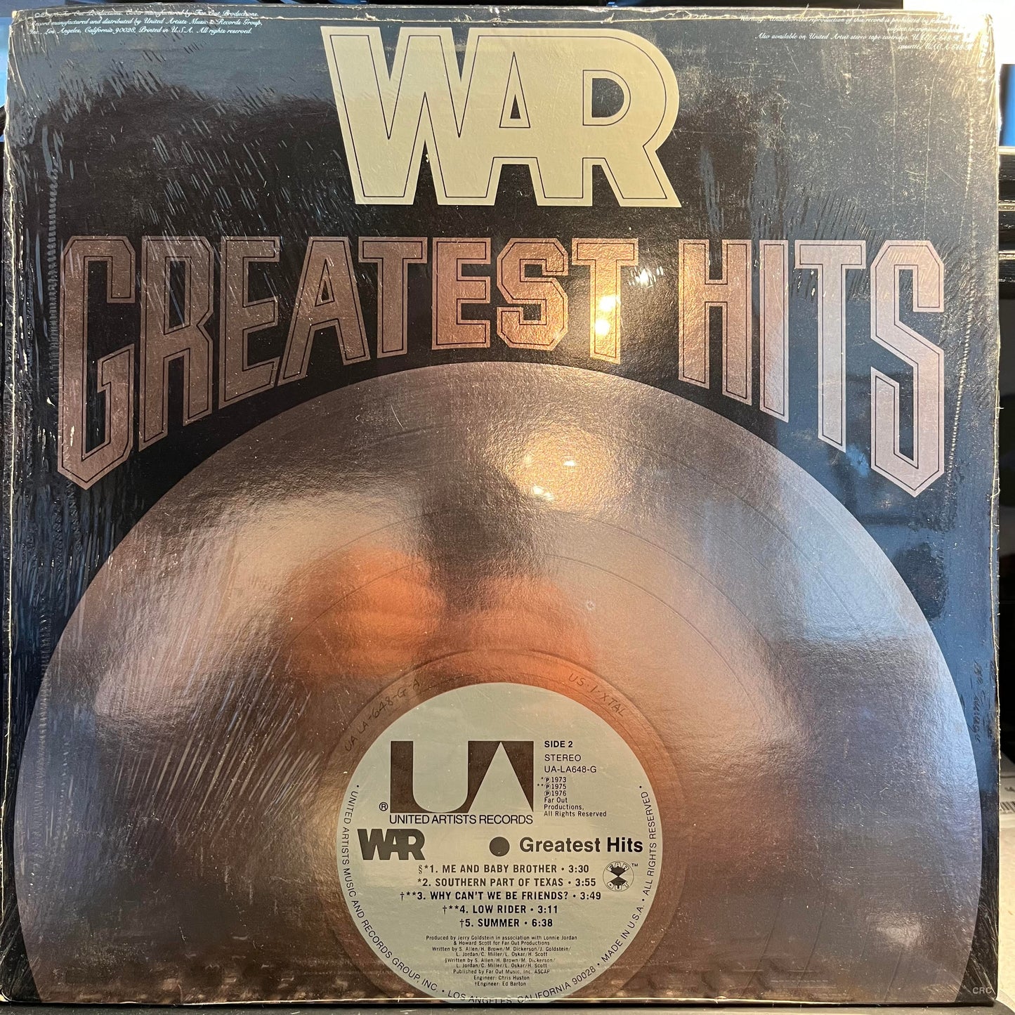 War - Greatest Hits *SHRINK* | Excellent (EX) Near Mint (NM) - FUNK / USED *EXCELLENT+*