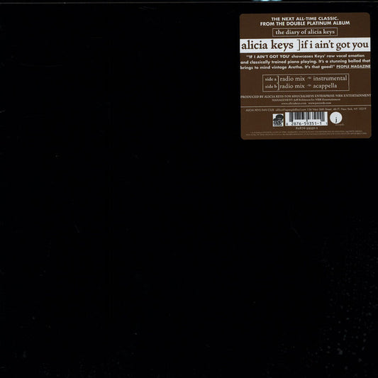 If I Ain't Got You (VINYL) | Excellent+ (EX+) Excellent (EX) - FUNK / USED *EXCELLENT+*