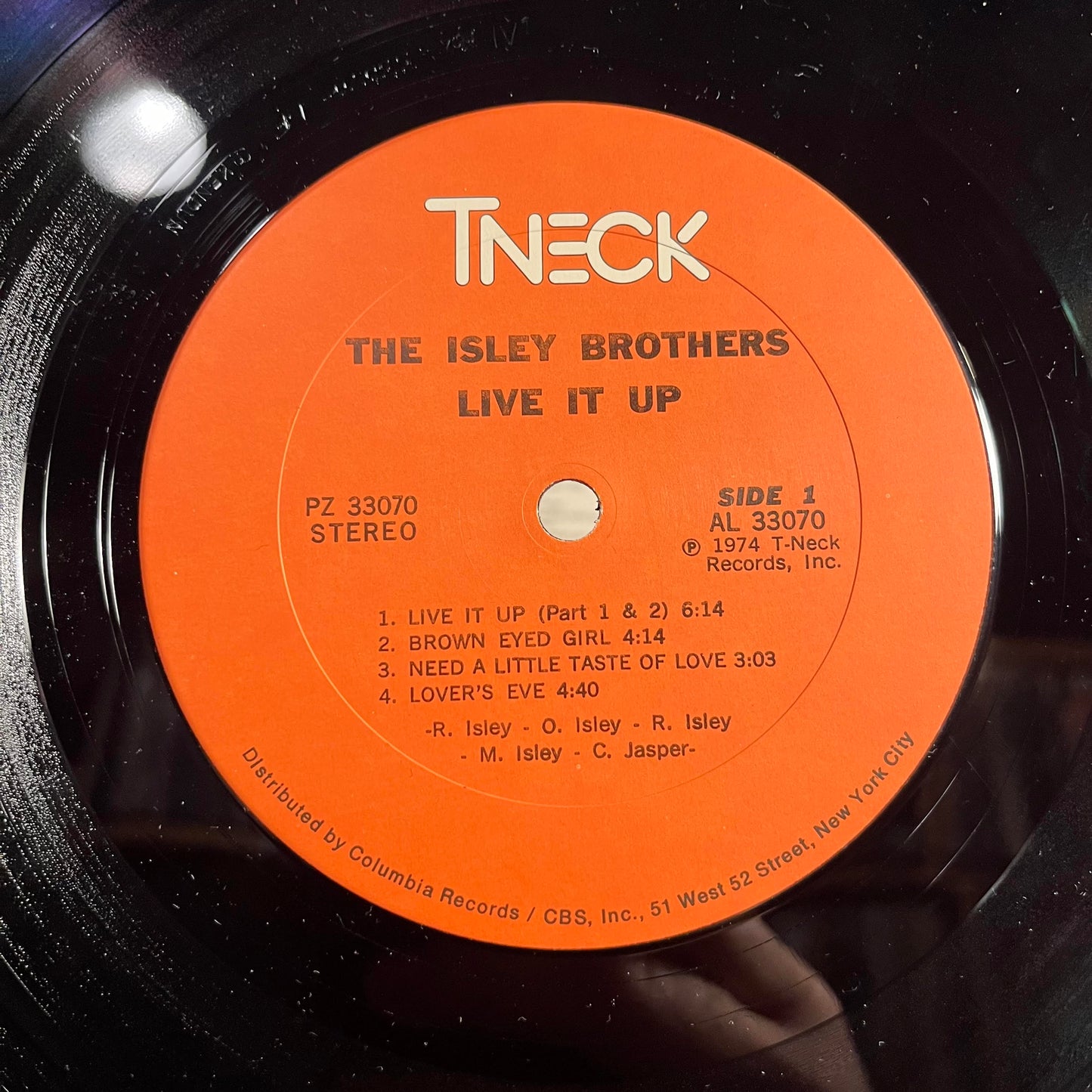The Isley Brothers - Live It Up *PITMAN* | Excellent (EX) Very Good Plus (VG+) - FUNK / USED *EXCELLENT*