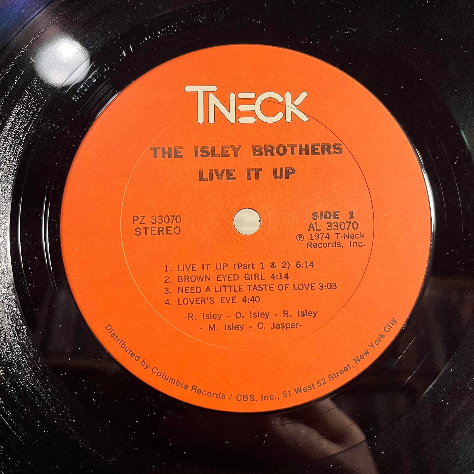 The Isley Brothers - Live It Up *PITMAN* | Excellent (EX) Very Good Plus (VG+) - FUNK / USED *EXCELLENT*