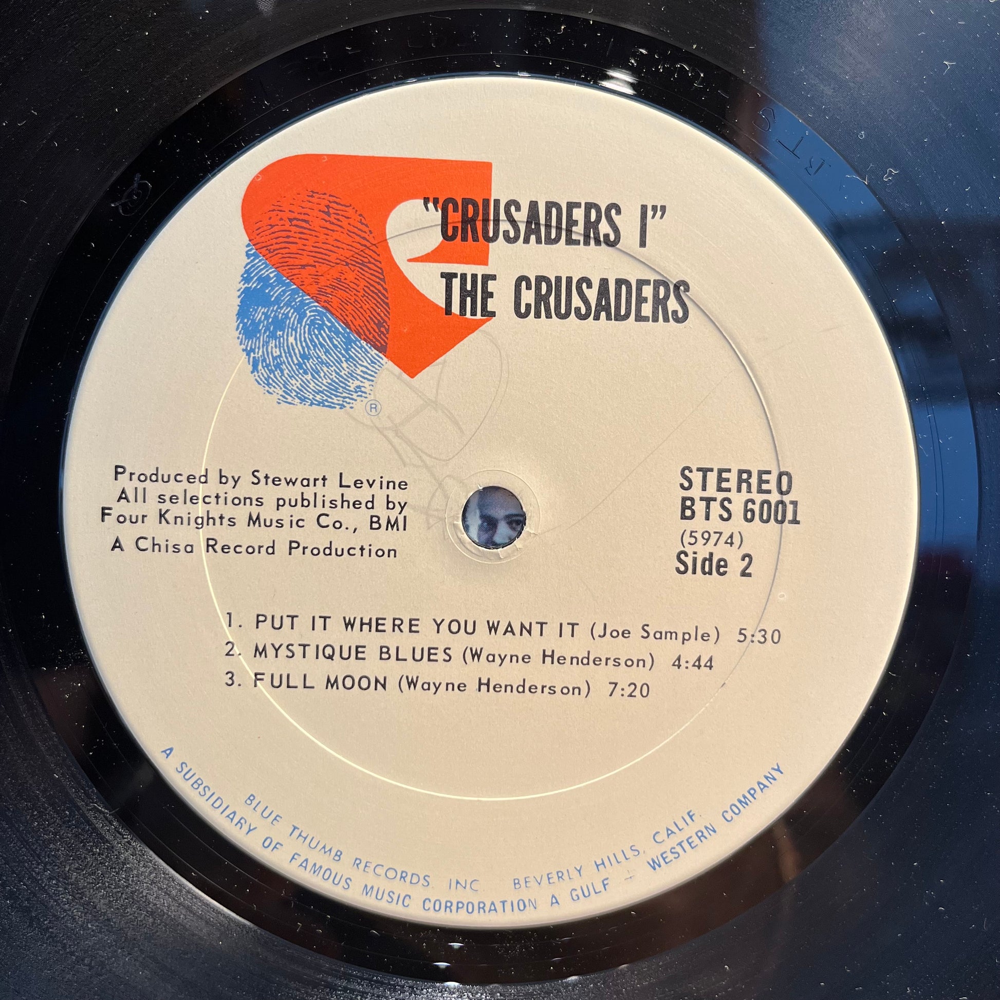 The Crusaders - Crusaders 1 *SANTA MARIA* | Excellent (EX) Very Good Plus (VG+) - FUNK / USED *EXCELLENT*