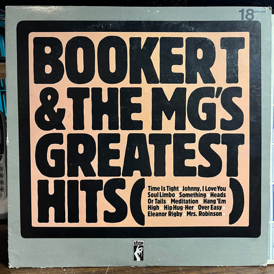 Booker T. & The M.G.'s Greatest Hits (VINYL) | Excellent (EX) Excellent (EX) - FUNK / USED *EXCELLENT*