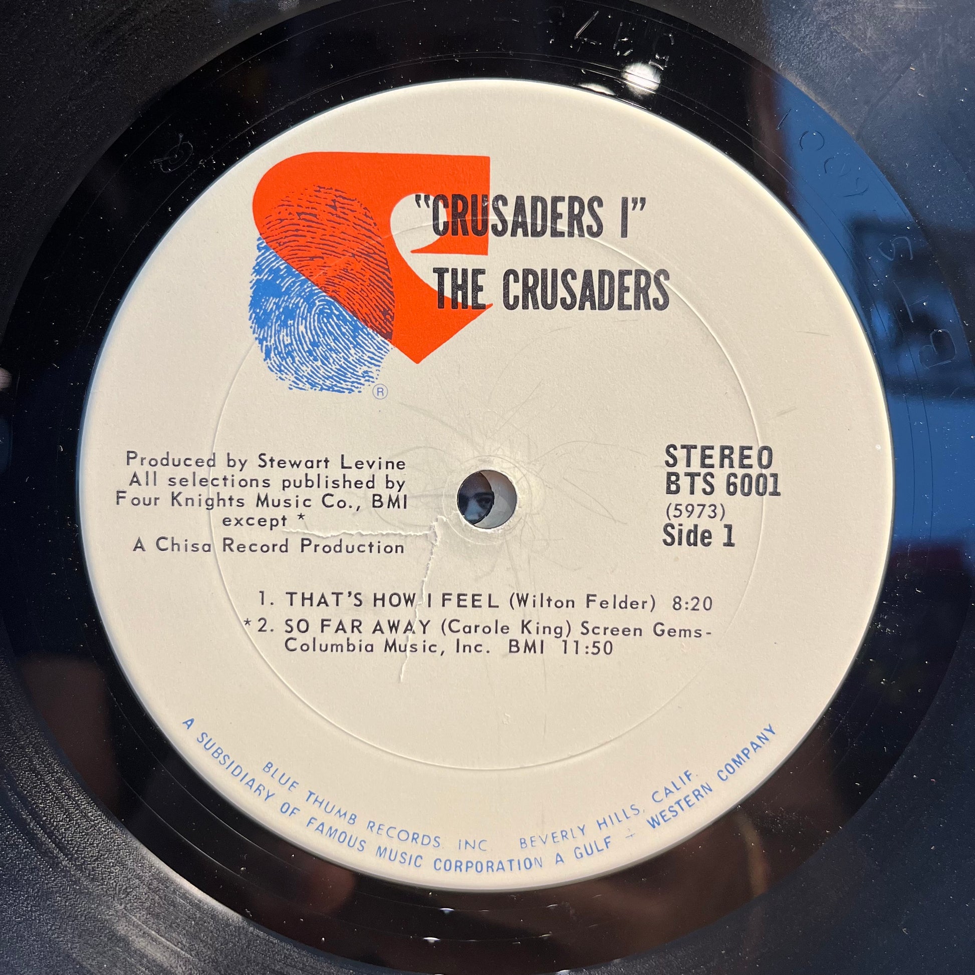 The Crusaders - Crusaders 1 *SANTA MARIA* | Excellent (EX) Very Good Plus (VG+) - FUNK / USED *EXCELLENT*