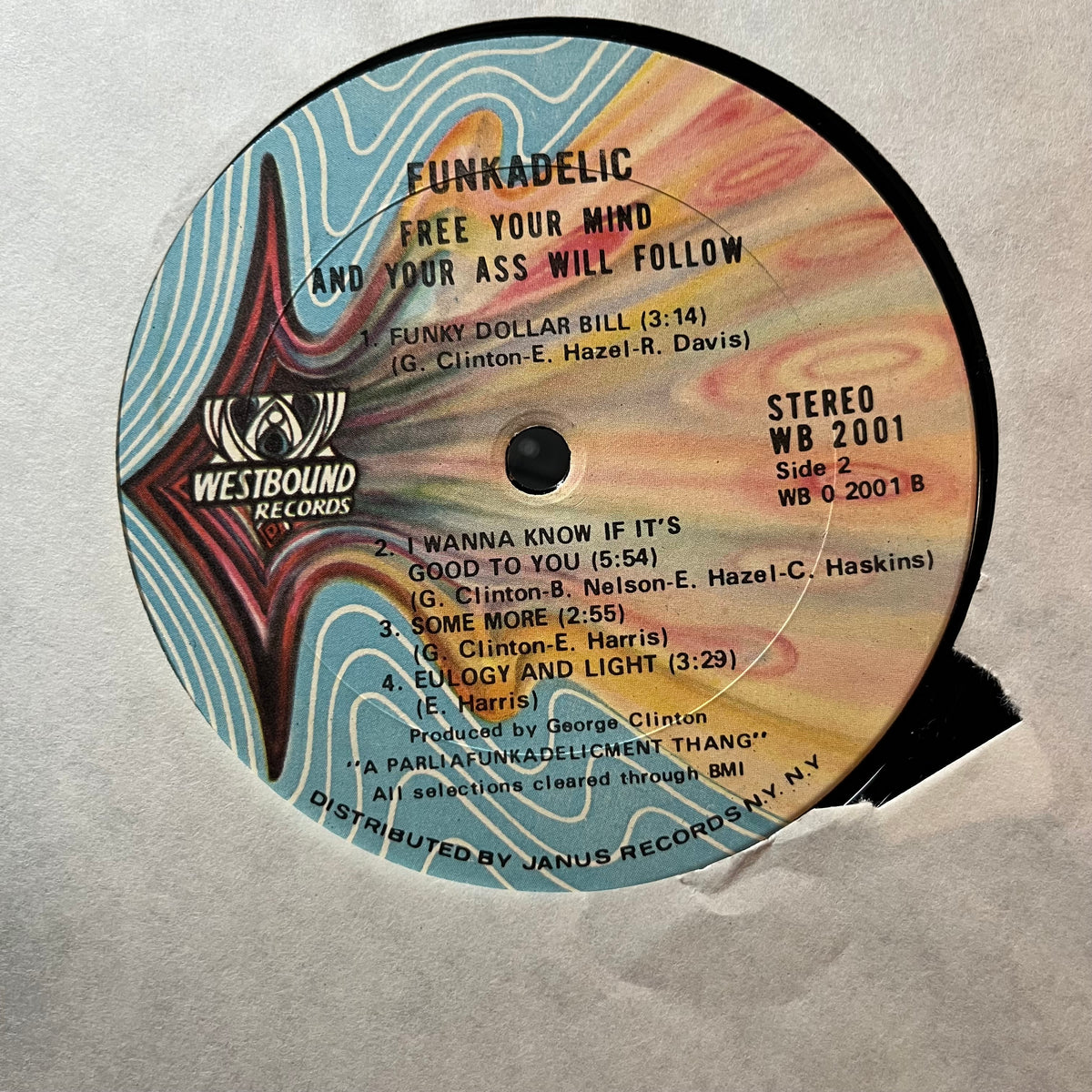 Funkadelic - Free Your Mind And Your Ass Will Follow (VINYL LP) | USED Excellent (EX) Very Good (VG) - FUNK / USED *EXCELLENT*