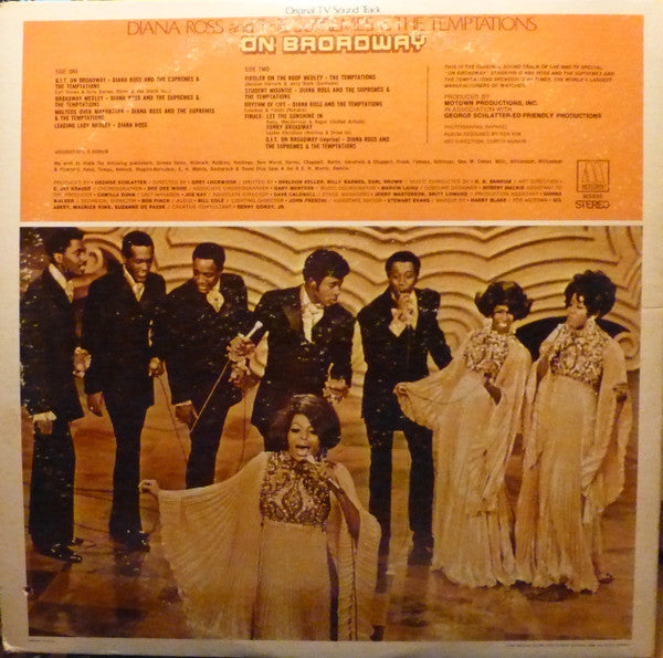 The Supremes - On Broadway (Original TV Sound Track) *ROCKAWAY* | Excellent (EX) Very Good Plus (VG+) - FUNK / USED *EXCELLENT*