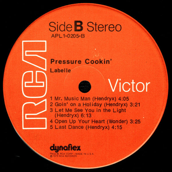 LaBelle - Pressure Cookin' | Very Good Plus (VG+) Very Good Plus (VG+) - FUNK / USED *EXCELLENT*
