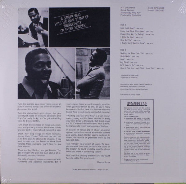 My Country (VINYL) | Excellent (EX) Excellent (EX) - FUNK / USED *EXCELLENT*