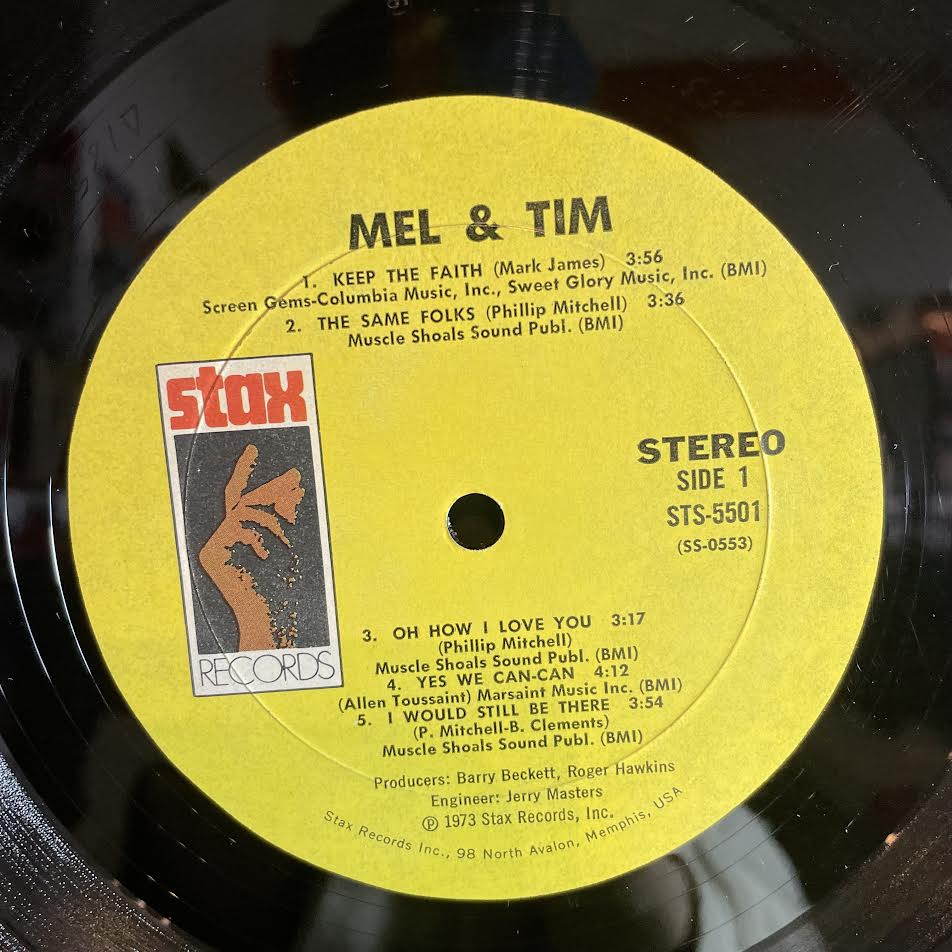 Mel & Tim (VINYL) | Excellent (EX) Excellent (EX) - FUNK / USED *EXCELLENT*
