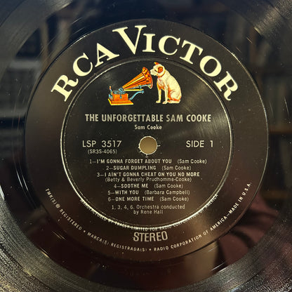 Sam Cooke - The Unforgettable Sam Cooke | Excellent (EX) Very Good Plus (VG+) - FUNK / USED *EXCELLENT*