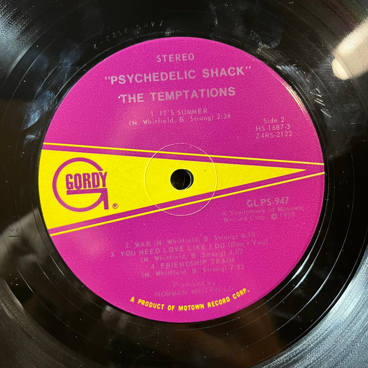 The Temptations - Psychedelic Shack (VINYL LP) | USED Excellent (EX) Near Mint (NM or M-) - FUNK / USED *EXCELLENT*