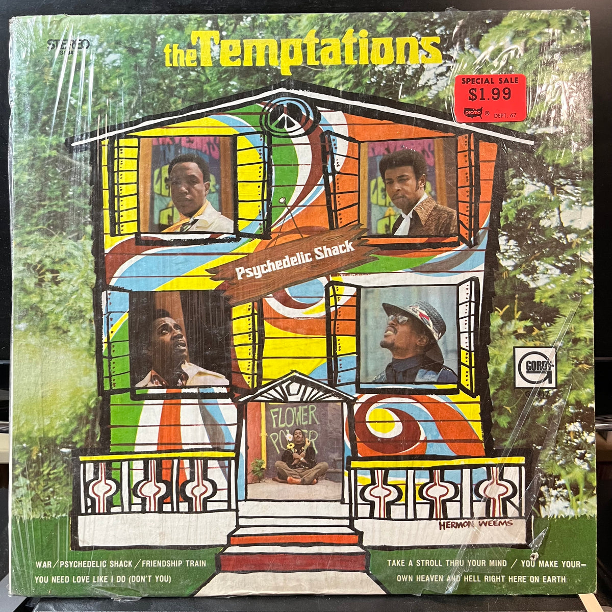 The Temptations - Psychedelic Shack (VINYL LP) | USED Excellent (EX) Near Mint (NM or M-) - FUNK / USED *EXCELLENT*