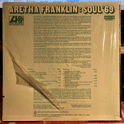 Aretha Franklin - Soul '69 *MGM/SHRINK* | Excellent (EX) Near Mint (NM) - FUNK / USED *EXCELLENT*
