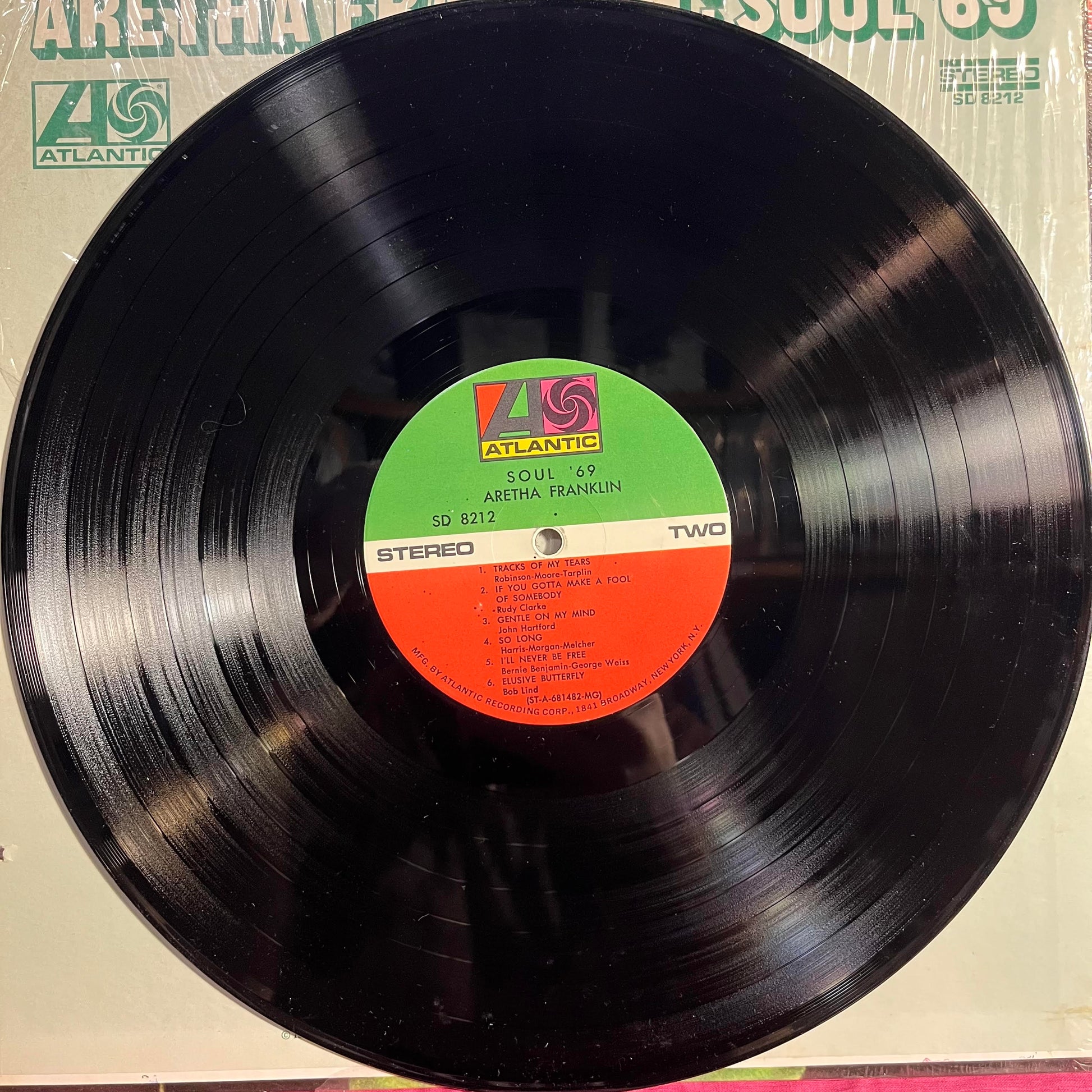 Aretha Franklin - Soul '69 *MGM/SHRINK* | Excellent (EX) Near Mint (NM) - FUNK / USED *EXCELLENT*